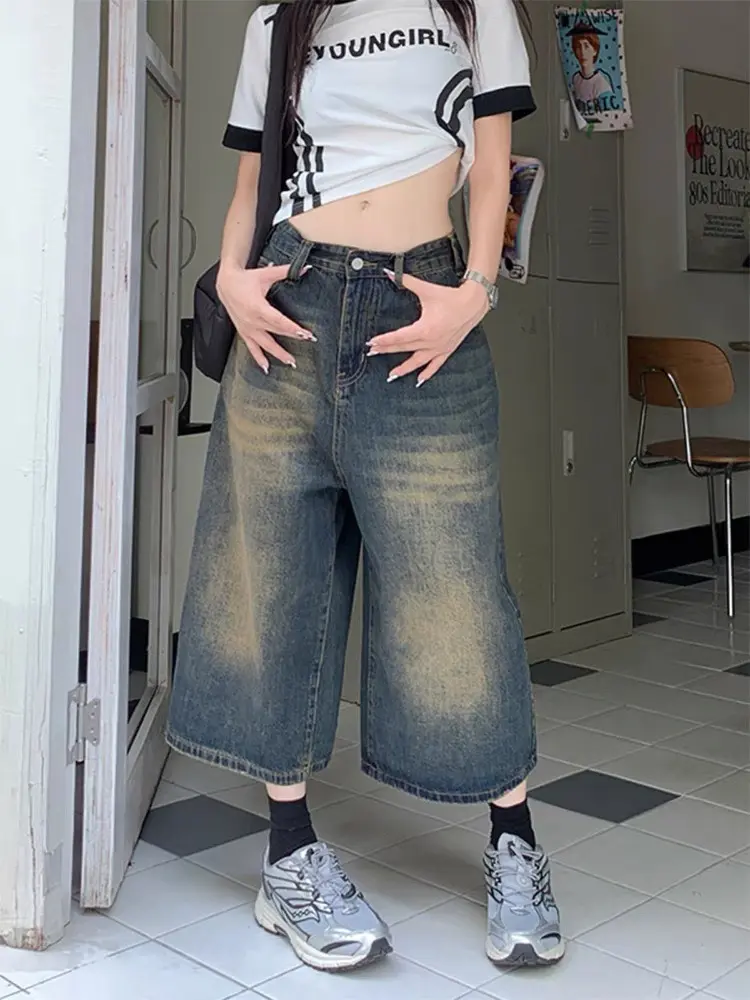 (S-XL)YUMEHL FASHION- quần jean BeDe ống rộng Tông Màu  đậm Wash rau mèo phủ thời trang cao cấp.[FRESHIP KHI MUA HÀNG]. YUME HL FASHION