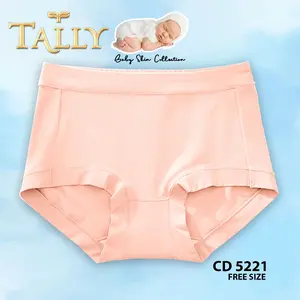 TALLY Sarwendah CD 5221 Celana Dalam Wanita Segitiga Bahan Katun Baby Skin Fit to L - XL PREMIUM Collection High Waist and Stretch Pakaian Dalam Wanita CD Wanita Dewasa dan Remaja