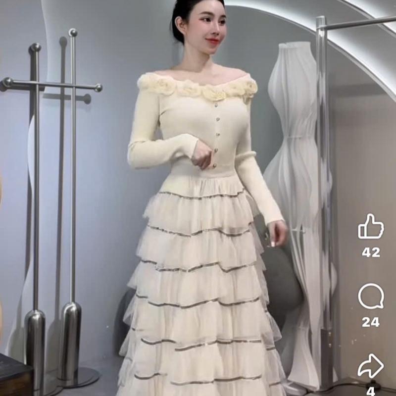 Chân váy von tầng xoè công chúa cho nữ - Women 2