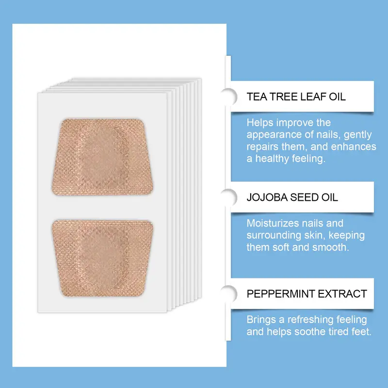 Nail Care Patch, Gentle Nail Care Patch, Nail Strengthening Patch, Nail Care Product for Women & Men 4