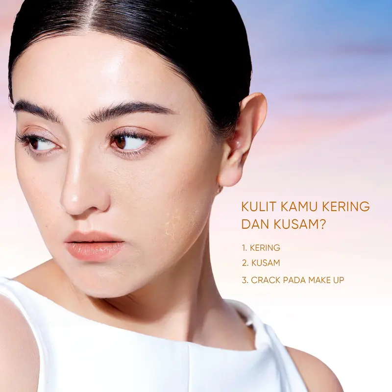 SKINTIFIC 2pcs cushion  serum wajah make up set  Cover All Perfect Cushion  11ml+ Radiance Booster Serum Spray 100ml oil control  untuk Melembabkan  bb cream kosmetik kosmetik wajah 6
