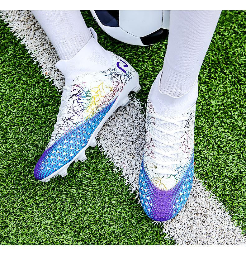 Product Introduction of Spot Spot Sneakers TF Broken Nail AG Firm Ground Soccer Shoes Sneaker Teenagers Men and Women Non-Slip Combat Training Shoes 28