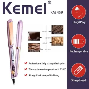 Kemei KM-459 Catok Rambut Hair Straightener AB ACC Catokan Kemei KM-459 Catok Rambut Hair Straightener AB ACC Catokan