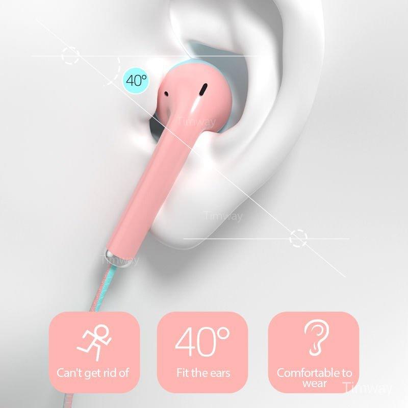 Tai nghe gaming có dây S P U24 nhét tai có mic chống ồn chơi game nghe nhạc earphone 3