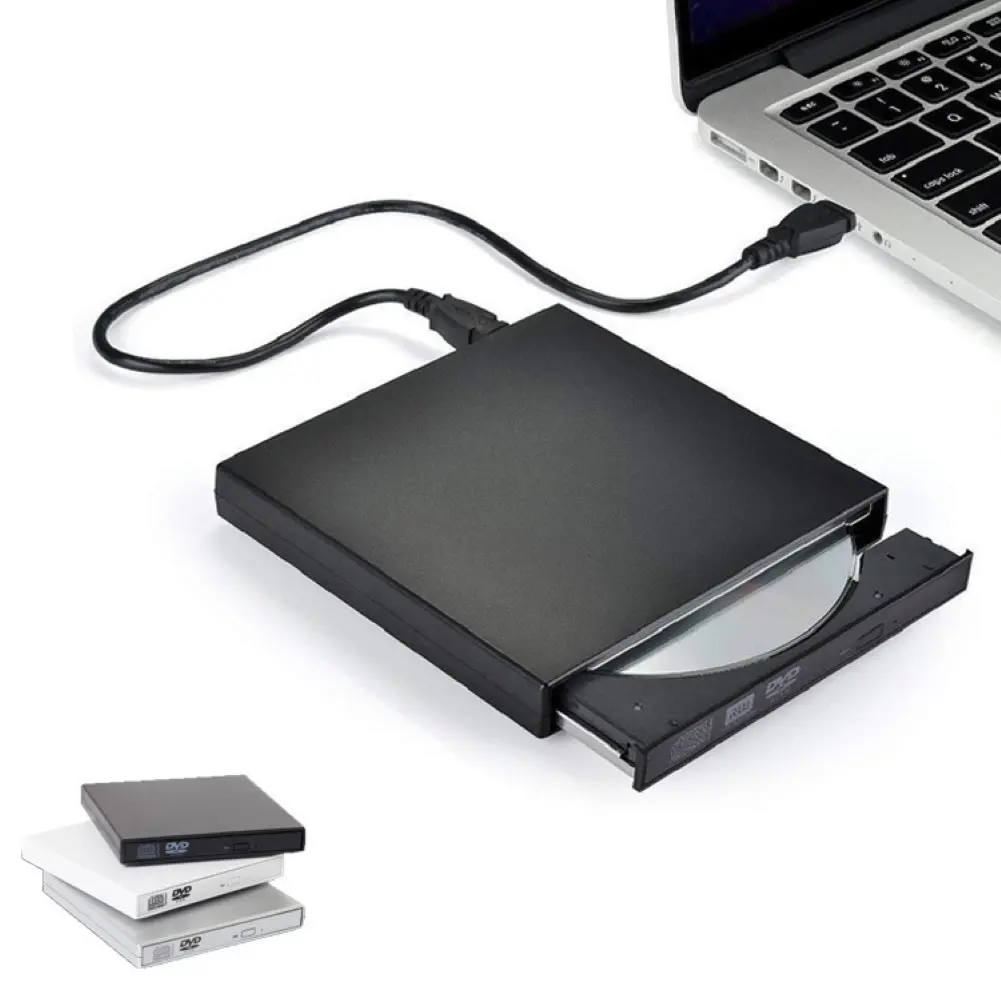 Ổ Đĩa Quang USB 2.0 Ngoài, Kaenbaom, cho máy tính xách tay, ổ đĩa DVD-ROM, đầu đọc CD và VCD