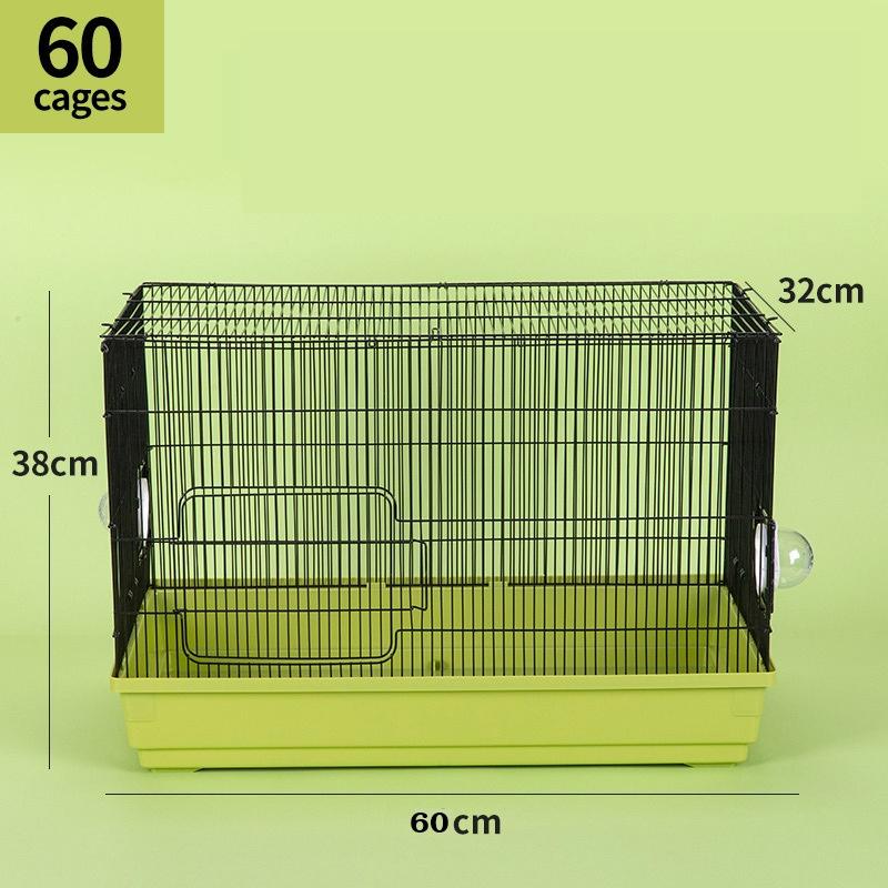Lồng đại 60cm cho hamster - có sẵn 2 lỗ ống nối 6