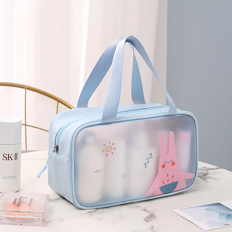 AOMIKOPER Pouch Make-Up Travel Transparan Waterproof 91026 - 90127 - 91028 5