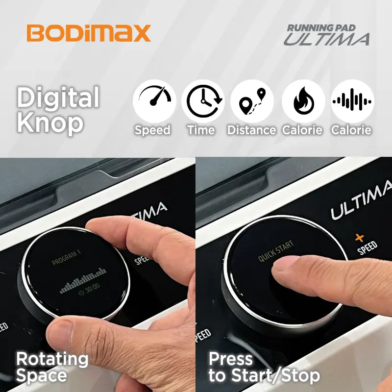 BODIMAX RUNNING PAD ULTIMA –  TREADMILL/ RUNNING PAD/ GYM / ALAT OLAHRAGA 3