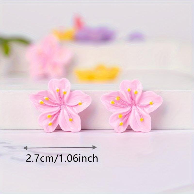 Product Introduction of 5pcs/set Pink Flower Refrigerator Magnets Message Note Photo Home Magnetic Sticker Stationery Magnet Fridge Decor 4
