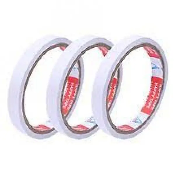 Combo 3 cuộn băng dính hai mặt 1cm loại dày 2