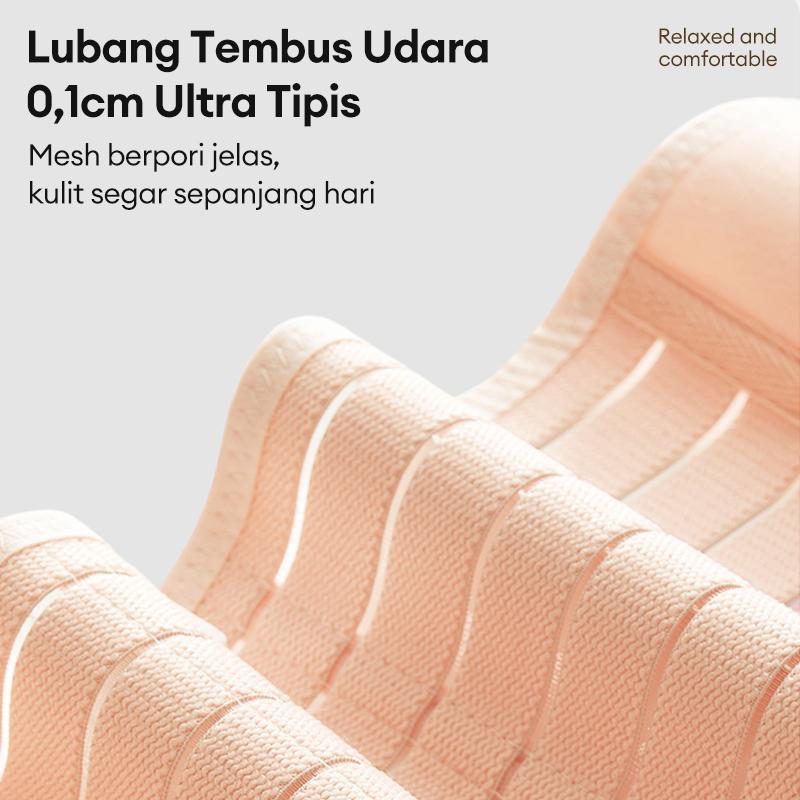Korset Pasca Melahirkan Nano Bambu - Tidak Pengap & Bernapas - Mengurangi Nyeri Punggung & Mendukung Pemulihan Pasca Caesar/Normal