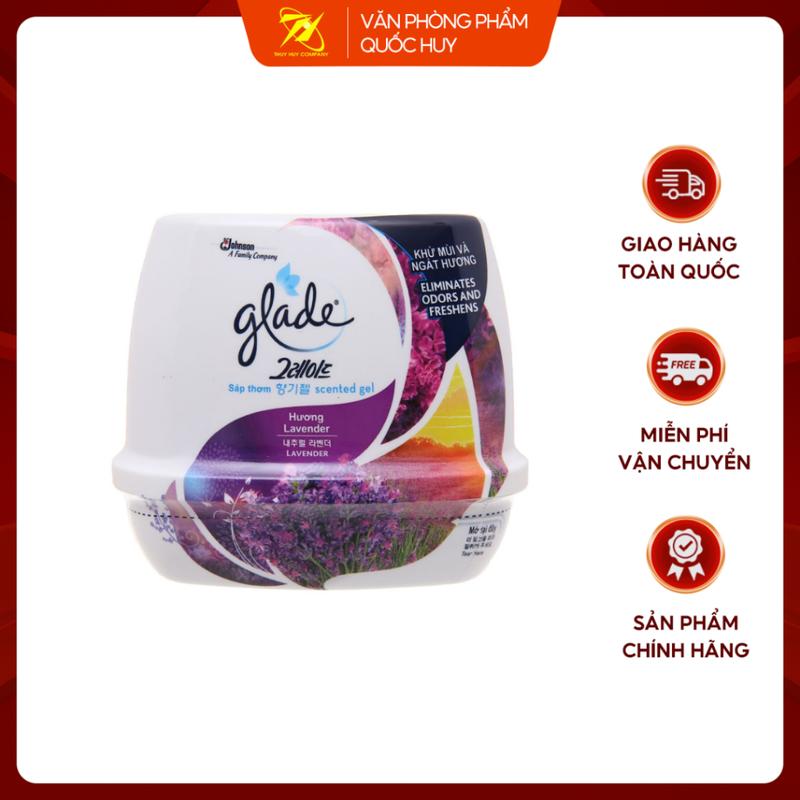 SÁP THƠM GLADE 180G SÁP THƠM ĐỂ PHÒNG NHÀ TẮM LAN TỎA HƯƠNG THƠM - VPP QUỐC HUY.