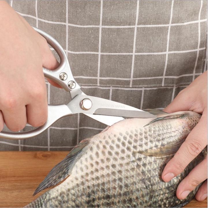 Kéo cắt gà kéo làm bếp nội địa nhật đa năng SK5 siêu chắc,kéo thép không gỉ cho nhà bếp,kéo xương gà mạnh mẽ 6