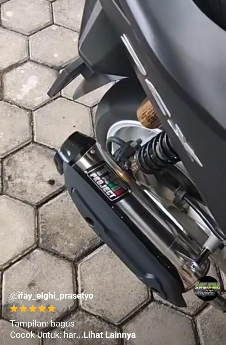 Product Introduction of Knalpot TZM Project Stainless Vario Beat Scoopy Lexi Nmax Mio Dll 2