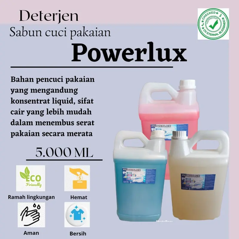 Deterjen sabun cuci pakaian / sabun cuci piring / DLL / Cair 0