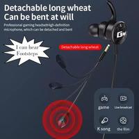 Gambar Headset - Handsfree Mobile Gaming Compatible Untuk GX-122 Stereo Earphones Games Headphones Bass - MERAH dari Myroots store Kota Administrasi Jakarta Barat 2 Tokopedia