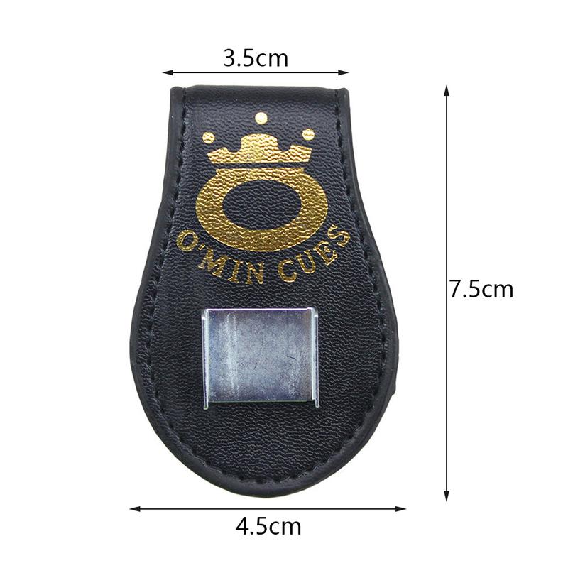 Product Introduction of Magnetic Billiard Chalk Holder Leather Belt Clip Pool Cue Snooker Accessories #340254 31