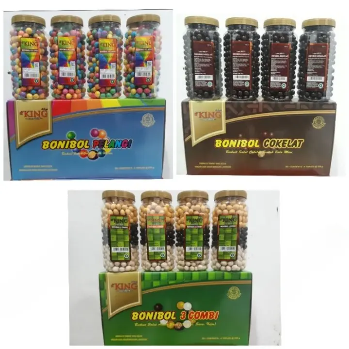 Per Dus Bonibol Cokelat Biskuit d'KING Special Lebaran Idul Fitri