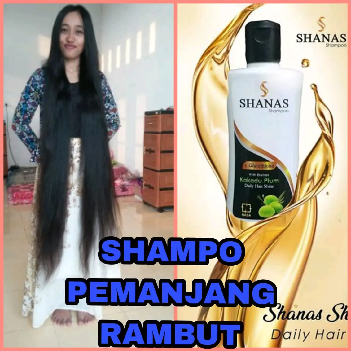 Pemanjang dan Pelebat Rambut cepat Organik