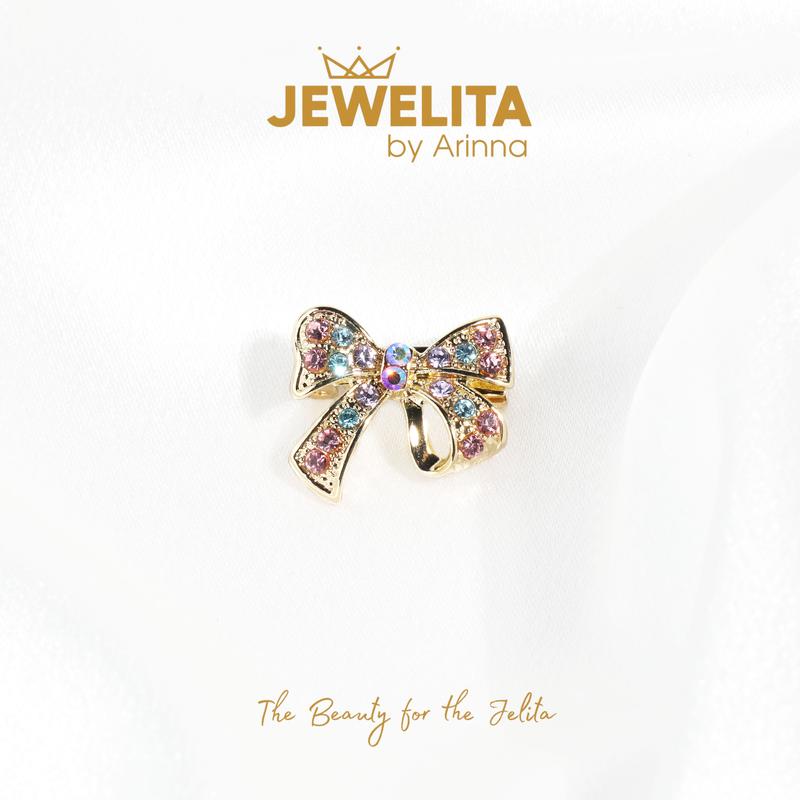 JEWELITA by Arinna Shoulder Brooch Premium Austrian Crystal untuk ...