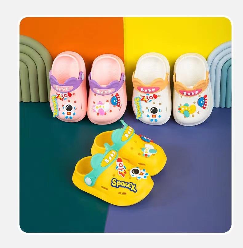 Product Introduction of รองเท้าแตะเด็กฤดูร้อน กันลื่น เด็กชายและเด็กหญิง รองเท้าหลุมระบายอากาศ 12