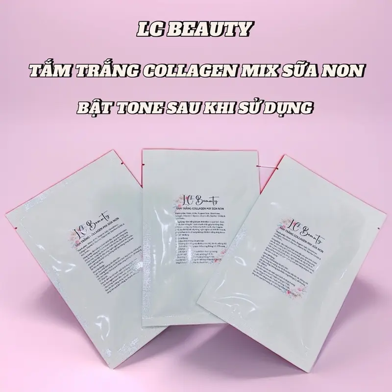 COMBO TẮM TRẮNG COLLAGEN MIX SỮA NON - GÓI 100gr Dưỡng Da Dưỡng ủ 0