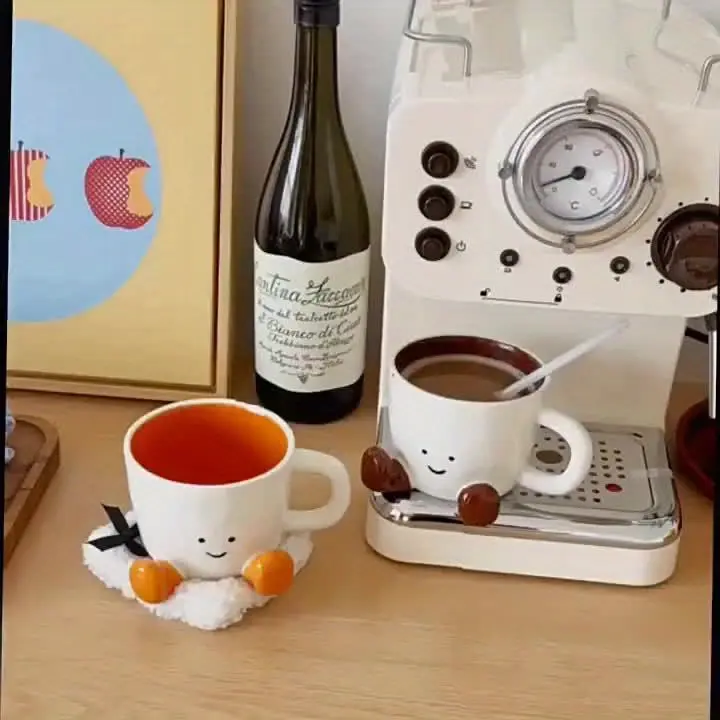 Whimsy & Co A Unique Cartoon Foot Ceramic Coffee Mug with Adorable Underglaze Decoration. Requiring No Assembly, It's an Ideal Birthday Present for Someone You Love or a Wonderful Souvenir to Keep. 6