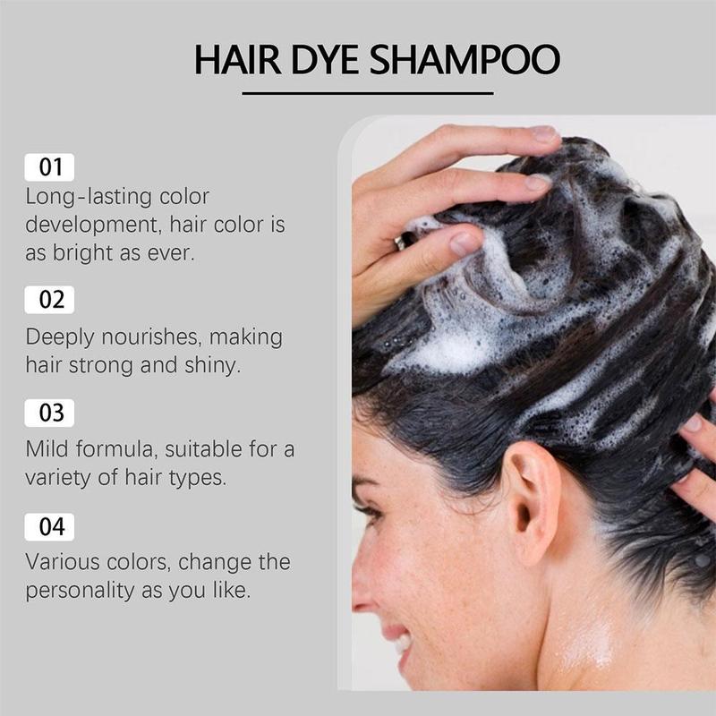 Product Introduction of Dầu Gội Nhuộm Tóc Thảo Dược Tự Nhiên, 100ml, Dầu Gội Màu Tóc, Cho Tóc Gary, Nâu Đậm Và Đen, Mã L3E5 29