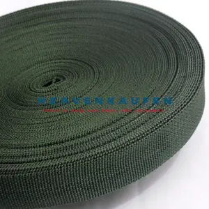 Tali Webbing Tas Lebar 2,5 cm Hijau Army TNI Harga Per 5 Meter