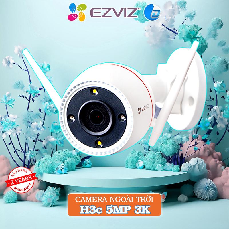 Camera wifi Ezviz ngoài trời  H3C 2MP/3MP/4MP 2K+ chính hãng, đàm thoại, màu đêm cctv chống trộm ezvizh 3c