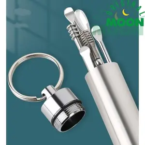 Korek kuping isi 6 + wadah 6in1 ear wax alat pembersih telinga isi 6 cleaner korek kuping 6in1