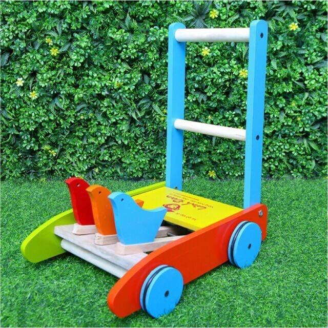Xe Gà Tập Đi Cho Bé Yêu Bằng Gỗ An Toàn