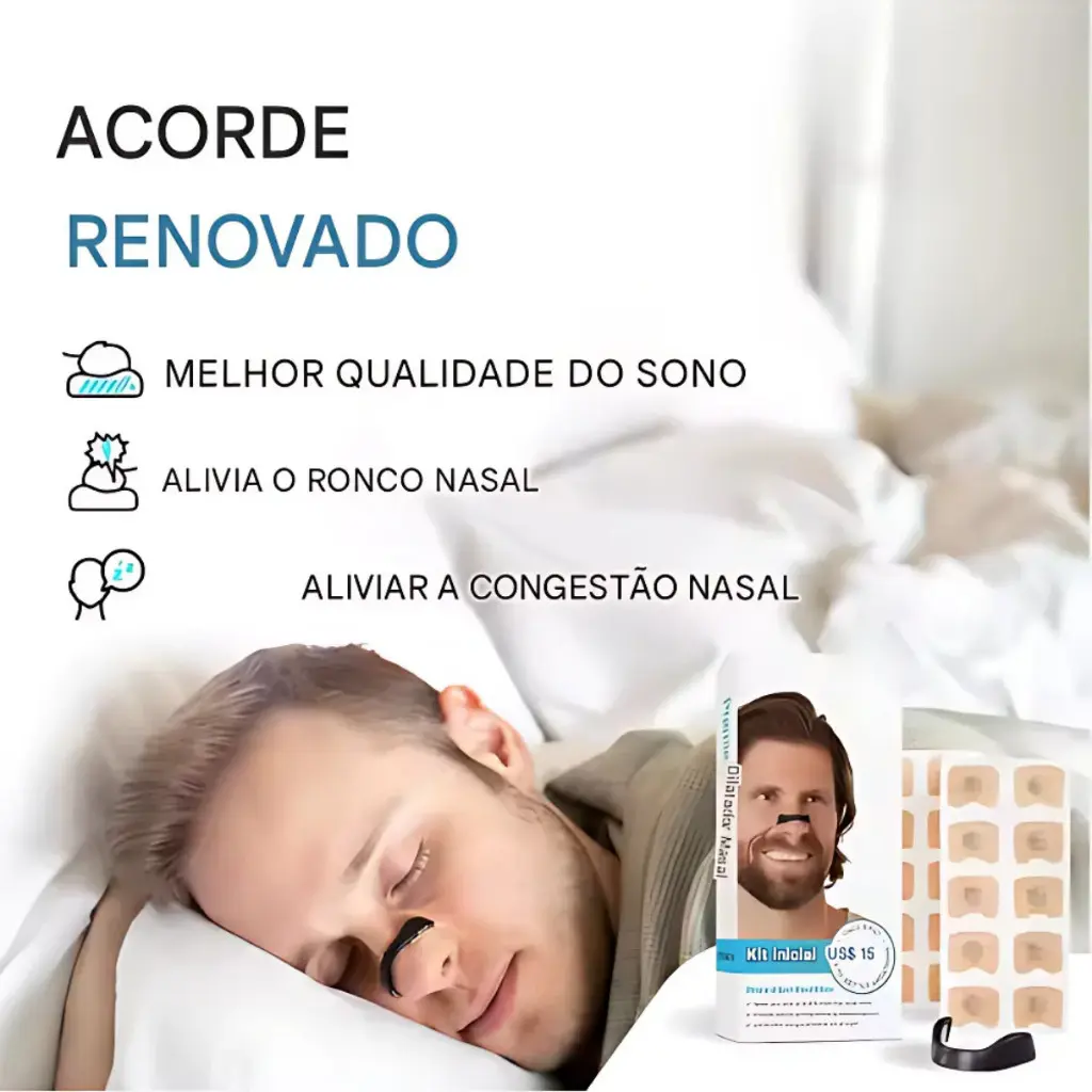 15 Unidades Respiração Nasal Tira Magnética Reduz Ronco Aumenta Oxigênio Envio Imediato - imagem 4