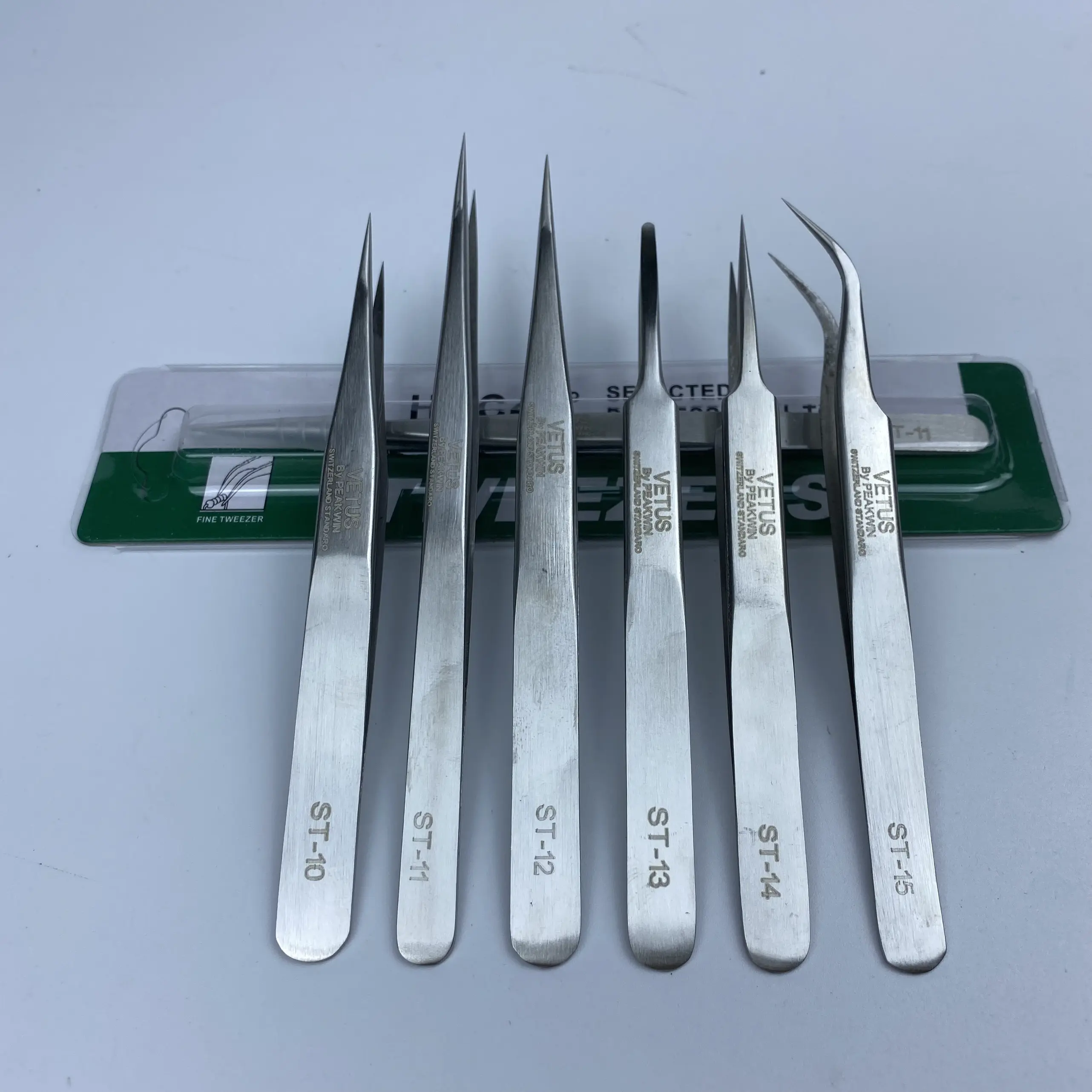 Nhíp gắp linh kiện thép không gỉ inox 304 nhíp ghép lông mi, nối tóc, làm móng,làm yến