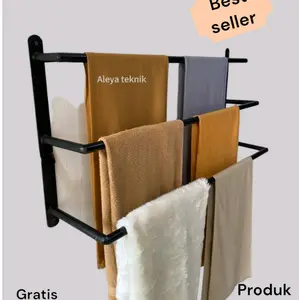 Gantungan handuk 3 susun kamar mandi