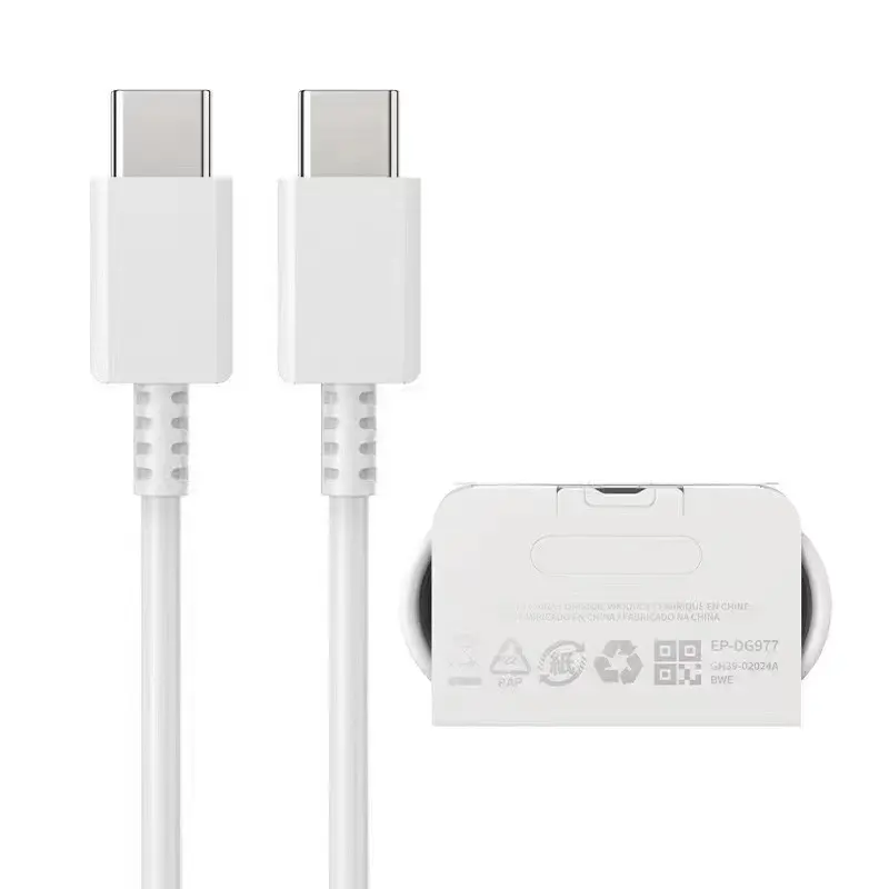 Cáp dữ liệu, Áp dụng cho Samsung Note10 / S20 / S22, Giao diện TYPE-C kép, Dây sạc nhanh 3 A5A, Cáp sạc C sang C Phụ Kiện Sạc Điện Thoại