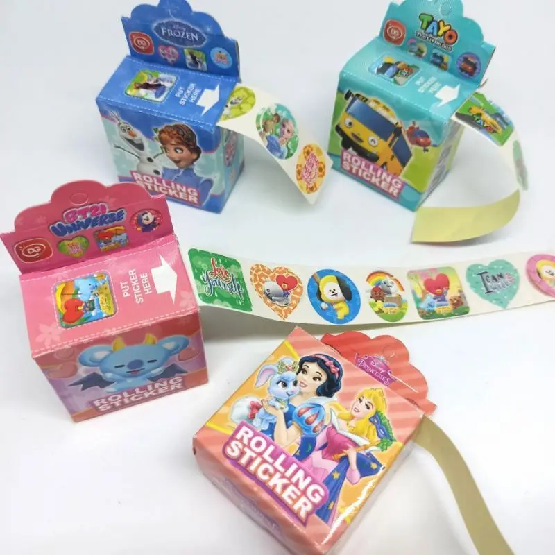 Stiker Roll anak karakter Lucu Murah / Rolling Sticker Murah 8