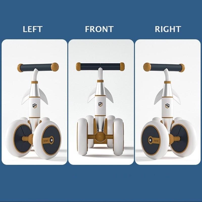 [SG Seller] Baby Walker Kids Balance Bike Baby Walker With 4 Wheels For Ages 14-36 Months Children Riding Toys Scooter 6