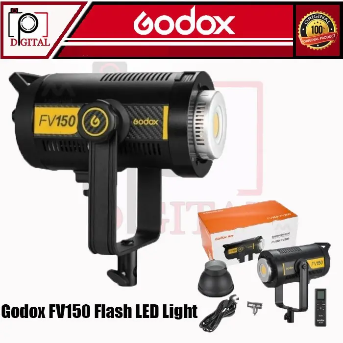 Godox FV150 Flash LED Light 1/8000s High Speed Sync 150W 5600K