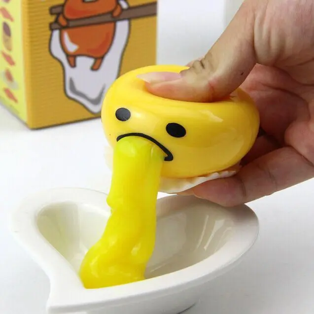 Đồ Chơi Hình Lòng Đỏ Trứng Giải stress Giảm Stress Toy 0