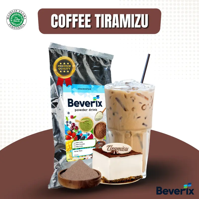 500 GR BEVERIX Bubuk Kopi Premium Aneka Rasa - Serbuk Minuman Usaha Kopi Kekinian 6