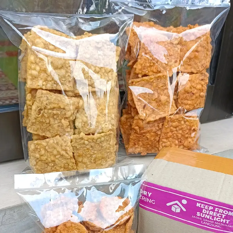 keripik tempe goreng khas bandung aneka rasa 500gr Camilan 0