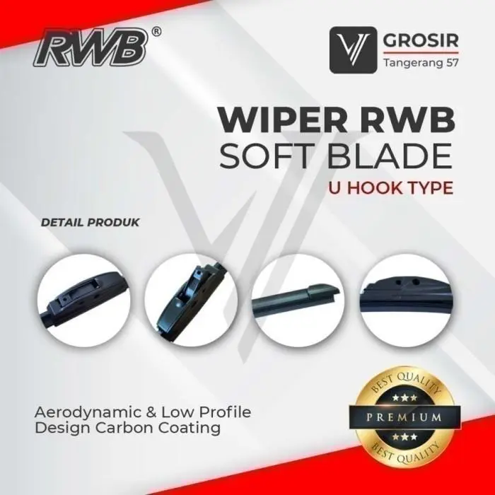 WIPER COLT DIESEL PS100 PS120 Soft Blade RWB 2 Pcs 3
