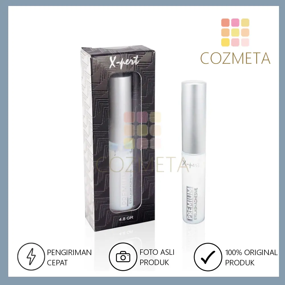 X-pert Xpert Premium Eyelash Adhesive 4,8gr Lem Bulu Mata