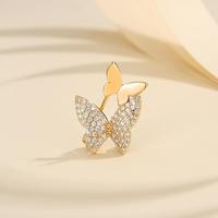 Gambar LM116 Baru Kreatif Kupu-Kupu Pin Bros Imitasi Bros Elegan Cukup Gaya Korea Bros Mutiara Bros Clips - LM116-Emas dari Lanme Jewelry Kota Bekasi 2 Tokopedia