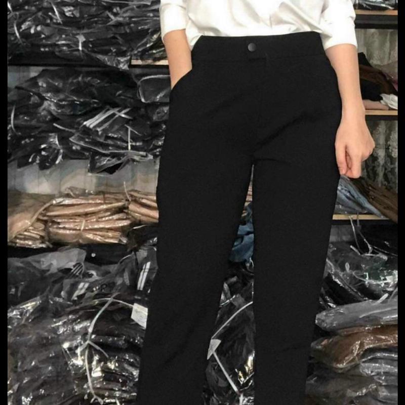 Quần Tây ống  begyy chất tuyết mưa (Ảnh Thật) MS 08 Nữ Nhung Ong Pants Voi quần  tây 1