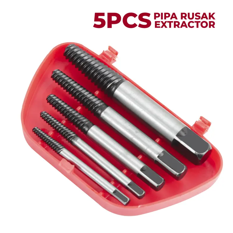 ALLEFIX Mata Bor Pembuka Baut Rusak Pembuka Baut Patah 5 pcs - 6656