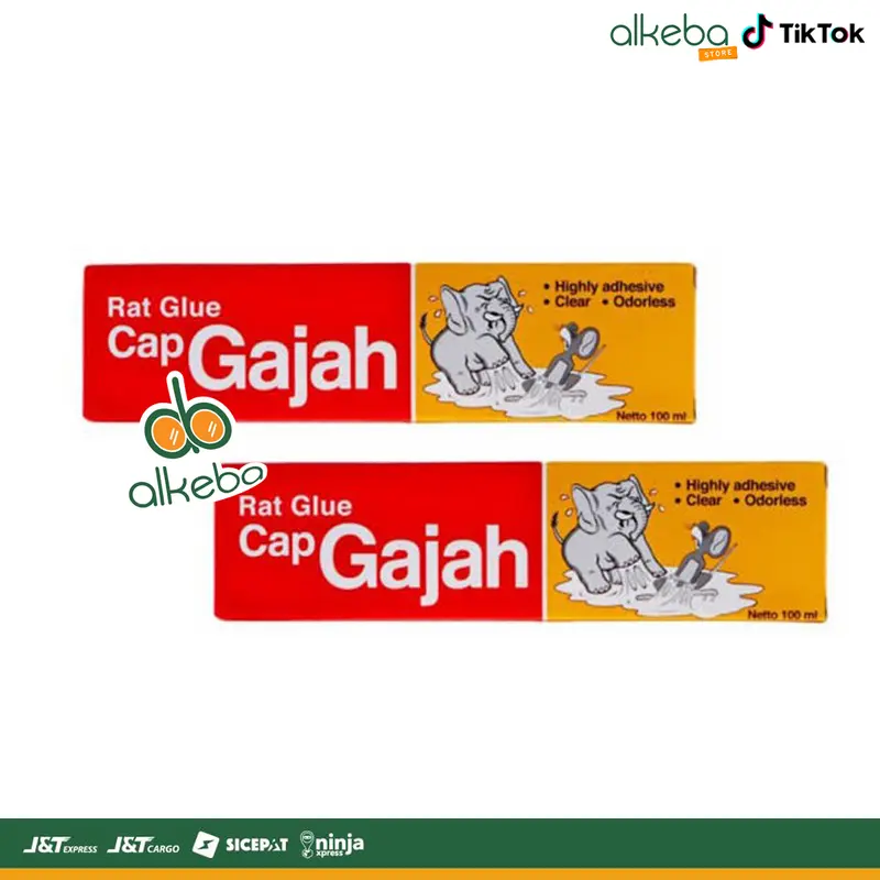 Lem Tikus Cap Gajah 100 ml - Lem Penjebak Tikus 100ml 3