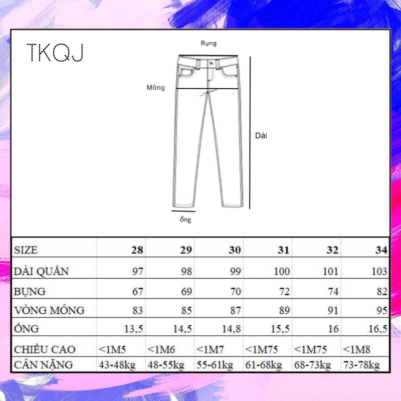 ( Ảnh Tự Chụp ) Quần Jean Pur Ple Wash Rách Vảy Sơn Đỏ 4 Cúc Form LikeAuth Chuẩn loại 1 ( Tag Mác Lụa , 4 Tag Sườn , Cúc Đồng , Mác Thêu , Túi Vải )​ 7