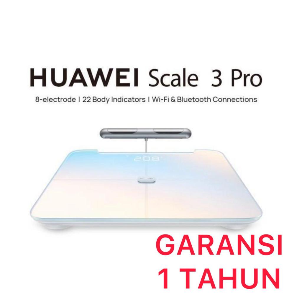 HUAWEI Scale 3 Pro Body Fat Scale - Timbangan Badan Digital | Smart Fat/Muscle Weight Scale